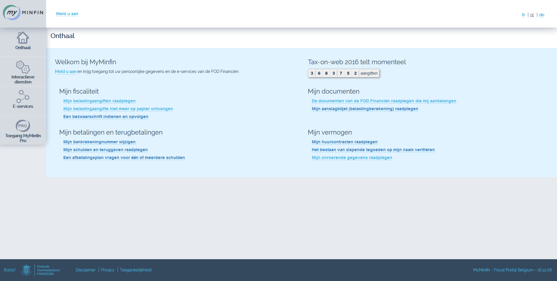 screenshot-homepage-myminfin-nl